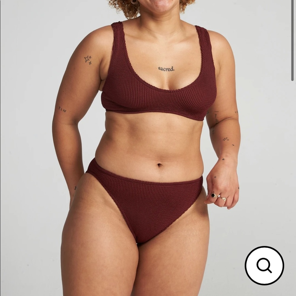 Youswim Eva Standard Waist Two Piece - Garnet